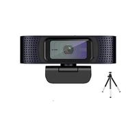 AIRYSSFU Webcam, Webcam Hd 1080P con otturatore for la privacy Fotocamera USB Computer PC Laptop Messa a fuoco automatica con microfono for conferenze, streaming live, registrazione