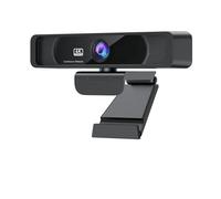 AIRYSSFU Webcam, Webcam HD 4K 30 Fps 120 grandangolo con microfono, controllo remoto, streaming PC for conferenze