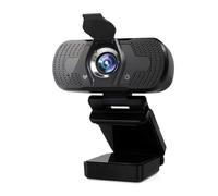 AIRYSSFU Webcam, Webcam intelligente HD 1080P con microfono stereo integrato e grandangolo di 110° for computer
