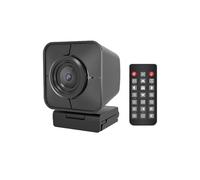 AIRYSSFU Webcam, Webcam streaming 4K 12MP, fotocamera for PC con doppio microfono, webcam