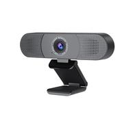 AIRYSSFU Webcam, Webcam USB 3 in 1 1080P HD con 2 altoparlanti e 4 microfoni for video