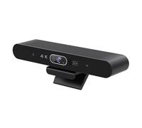 AIRYSSFU Webcam, Webcam USB con telecamera 4K, videocamera HD for videoconferenza, microfono e altoparlante, telecomando