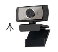 AIRYSSFU Webcam, Webcam USB HD Webcam Messa a Fuoco Automatica Microfono Incorporato 1920 X 1080P 30fps Web Cam Camera for PC Portatili Desktop Gioco