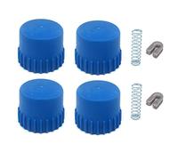 AISEN Confezione da 4 2 1/2" Trimmer Bump manopola per Husqvarna T35 Trimmer Testa 537185801