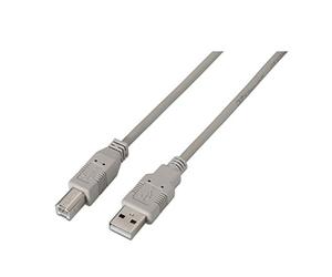 AISENS A101-0001, Cavo USB 2.0 per Stampante, di 1 m, Color Beige.
