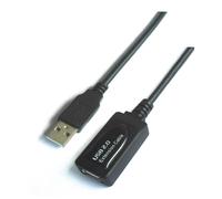 AISENS A101 - 0019 - Extension USB 2.0 Extension Cable with Amplifier - Black (1