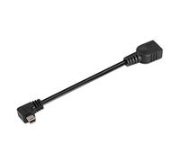 AISENS A101 - 0034 - Cavo USB 2.0 OTG A Gomito 15 cm per Telefono/Tablet, Colore: Nero