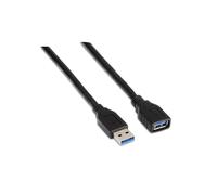 AISENS A105 - 0042 Cable 2 m USB 3 Extension, Suitable for External Enclosure/Ga