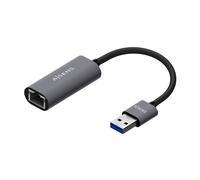 AISENS Convertitore USB 3.0 A Ethernet Gigabit 10/100/1000 Mbps. Grigio. 15 cm