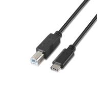 Cavo ISENS USB 2.0 Stampante USB Tipo C Maschio A USB-B Maschio 2M Nero A107-0054