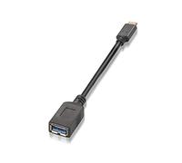 AISENS A107 - 0062 - Cavo USB 3.1 da 3 a (15 cm, per Telefono/Tablet, Colore: Nero