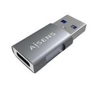 AISENS A108-0655 adattatore per inversione del genere dei cavi USB C USB A Grigio NEW