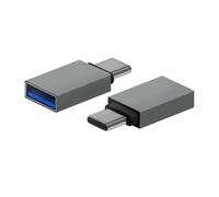 AISENS Adattatore inversione genere cavi USB-C/USB-A A108-0718 Grigio