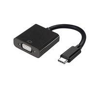 AISENS - A109-0347 convertitore USB-C a VGA, USB-C maschio a HDMI 15 femmina, nero, 15 cm