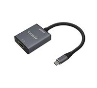 Convertitore da USB-C a HDMI Aisens in alluminio 4K@30Hz - USB-C/M-HDMI/H - 15 cm - Colore grigio