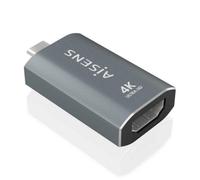 AISENS A109-0862 Adattatore USB-C a HDMI 4K@60Hz Alluminio Grigio