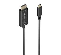 AISENS - A109-0879 - Cavo convertitore bidirezionale USB-C A DISPLAYPORT 8K@60Hz, USB-C/M-DP/M, nero, 1,8 m