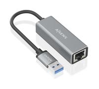 AISENS A110-0296 Convertitore da USB 3.0 a Gigabit Ethernet 15 cm Grigio