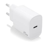 Aisens A110-0752 Caricabatterie USB-C PD3.0 20W 1 porta 1xUSB-C Bianco