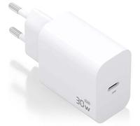 AISENS A110-0940 Caricabatterie da muro GaN 30W 1xUSB-C PD3.0 Bianco
