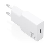 AISENS Caricatore ultra sottile GAN 30 W, 1 x USB-C PD3.0, bianco