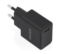 AISENS Caricatore GAN USB-C PD3.0 1 x USB-C 20 W, nero