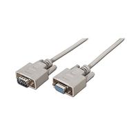 AISENS A112 - 0065 - Cavo RS232 di 1.8 m per dispositivi di Comunicazione equipados con Porta seriale, Colore: Beige