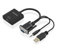 AISENS A115-0872 cavo e adattatore video 02 m HDMI tipo A (Standard) VGA (D-Sub) + 3.5mm + USB Type-A Nero