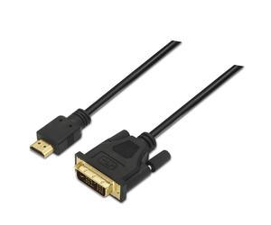 AISENS A117-0090 cavo e adattatore video 18 m HDMI tipo A (Standard) DVI 18+1 Nero