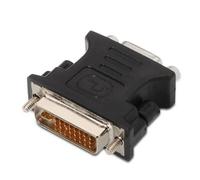 AISENS A118-0092 Adattatore DVI-SVGA 24+5 maschio a HDB15 femmina contatti dorati neri