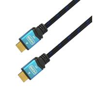 Aisens Cavo HDMI 2.0 Premium 4K 60Hz 18Gps Maschio/Maschio 1m Nero/Blu