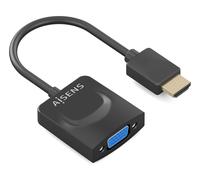 AISENS A122-0947 cavo e adattatore video 0,15 m HDMI tipo A (Standard) VGA (D-Sub) Nero NEW