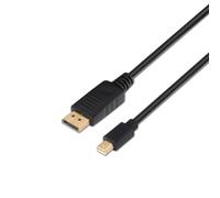 AISENS A124-0132 - Cavo Mini DP (4K, 60 Hz, 3 m, per Display 4K, Nero