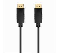 AISENS - A124-0737 - DISPLAYPORT CABLE V1.2 CCS 4K@60HZ, DP/M-DP/M, BLACK, 0.5M