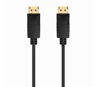 AISENS - A124-0738 - DISPLAYPORT CABLE V1.2 CCS 4K@60HZ, DP/M-DP/M, BLACK, 1.0M