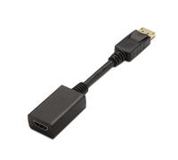 AISENS Conversor DisplayPort a HDM Macho/Hembra 15cm
