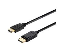 Cavo Aisens DisplayPort a HDMI maschio/maschio 2 m Nero