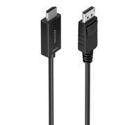 AISENS A125-0894 cavo e adattatore video 2 m DisplayPort HDMI tipo A (Standard) Nero NEW