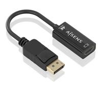 AISENS A125-0905 cavo e adattatore video 015 m DisplayPort HDMI tipo A (Standard) Nero