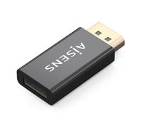 Convertitore DisplayPort AISENS A125-0908 4K@60Hz DP/M a HDMI/H HDCP Audio Nero