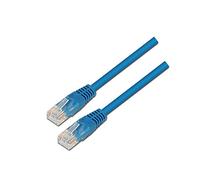 AISENS A135 - 0243 - Cavo di Rete Latiguillo rj45, 2 m, 10/100/1000 Mbit/s, Switch/Router/Modem/Pannello di derivazione/Punto di Accesso/Campi di Collegamento, Colore: Blu