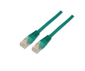 AISENS A135-0245 cavo di rete Verde 0,5 m Cat6 U/UTP (UTP) NEW