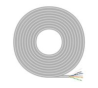 AISENS - A135-0743 - Cavo di rete RJ45 Cat.6 UTP Rigido AWG23 Cca (Lega), Grigio, 500M