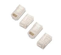 AISENS A138 - 0290 - Connettore RJ45 8 Fili, 10 Pezzi, Colore: Trasparente