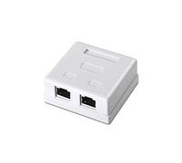 AISENS A139 - 0304 - RJ45 Surface Rosette White