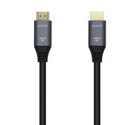 Cavo HDMI Aisens V2.1 Maschio/Maschio 2m Grigio/Nero