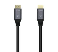 Cavo HDMI Aisens V2.1 Maschio/Maschio 3m Grigio/Nero