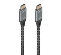 AISENS - A150-0877 - Cavo HDMI V2.1 Ultra Alta Velocità/Hec 8K@60Hz 48Gbps, A/M-A/M, Grigio/Nero, 7.0M
