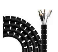 Aisens A151-0604 Organizzatore di cavi 2 m Nero