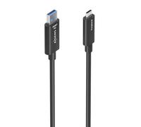 AISENS - A157-0926 - Cavo USB3.2 GEN2x1 10GBPS AOC SOLO DATOS, USB-A/M-USB-C/M, 25 m